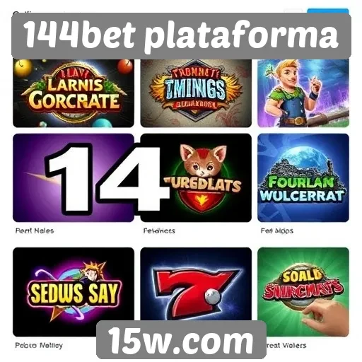 Comparativo de jogos disponíveis na 144bet plataforma